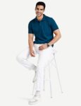 Men's Cotton Rich Polo T Shirt | Collar Tshirts | Half Sleeves | Plain-Regular Fit