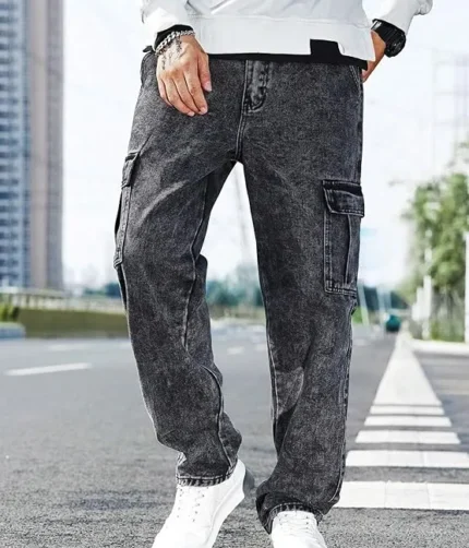 TheekChhoo Men Jeans Jeans for Men Cargo Jeans (Q-04-05)