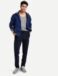 Van Heusen Men Athleisure Smart Tech Regular Fit Trackpants - Easy Stain Release, Anti Stat, Ultra Soft