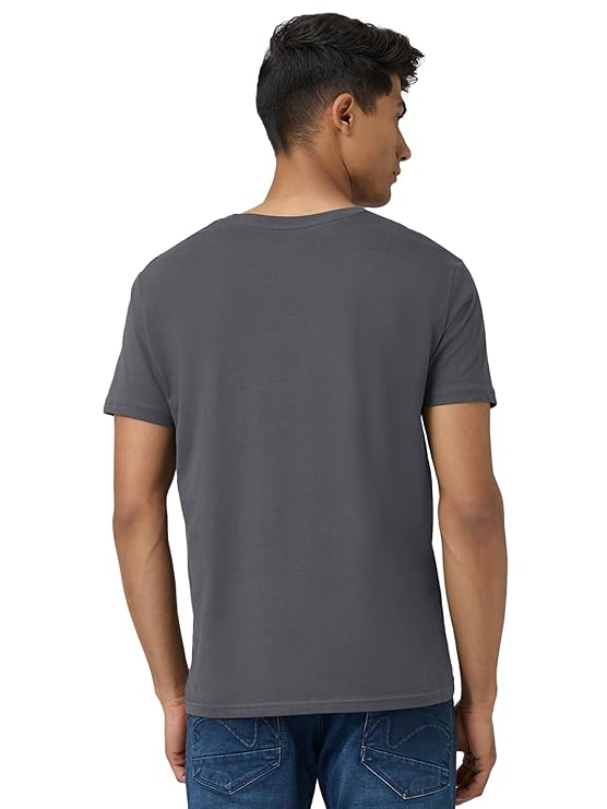 XYXX Men's Solid Regular Fit T-Shirt2