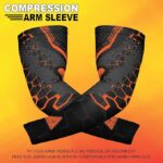 ARM SLEEVES UV Protection Cooling -Sun Sleeves for Men & Women. Perfect for Cycling| Driving| Running| Basketball| Football & Outdoor Activities. Performance Stretch & Moisture Wicking - Colour Zap