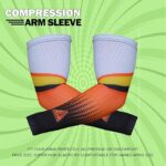 ARM SLEEVES UV Protection Cooling -Sun Sleeves for Men & Women. Perfect for Cycling| Driving| Running| Basketball| Football & Outdoor Activities. Performance Stretch & Moisture Wicking - Colour Zoom