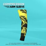 ARM SLEEVES UV Protection Cooling -Sun Sleeves for Men & Women. Perfect for Cycling| Driving| Running| Basketball| Football & Outdoor Activities. Performance Stretch & Moisture Wicking - Colour Yellow