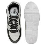 ASIAN Men's MEXICO-11 Casual Sneaker Shoes with Synthetic Upper Lightweight Comfortable Mid Top Sneaker Shoes for Men's & Boy's - Colour Light grey