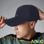 Aavjo Quick Dry Baseball Cap Hat Topi for Men Women l Beach Cricket Sports Running Cap - Colour Sport Black