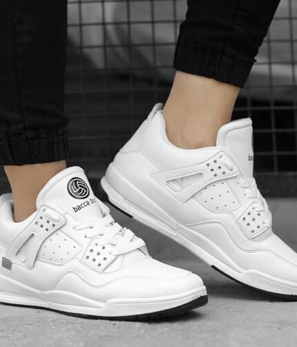 Bacca Bucci Men's Sneaker - colour white