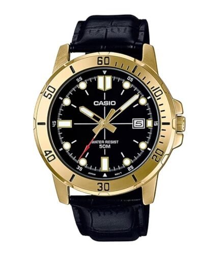 Casio Enticer Analog Black Dial Men's Watch - MTP-VD01GL-1EVUDF (A1369)