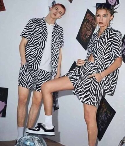 Casual Stylish Printed Regular Fit | Men Formal Half Sleeve Shirt - Colour Black