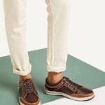 Centrino Men's Causal Sneakers | Lace-Up Design | Rounded Front | Soft Cushioned Insole | Fashion Sneakers | Anti Skid Sole (3322) - Colour Brown