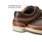 Centrino Men's Causal Sneakers | Lace-Up Design | Rounded Front | Soft Cushioned Insole | Fashion Sneakers | Anti Skid Sole (3322) - Colour Brown