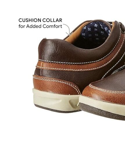 Centrino Men's Causal Sneakers | Lace-Up Design | Rounded Front | Soft Cushioned Insole | Fashion Sneakers | Anti Skid Sole (3322) - Colour Brown