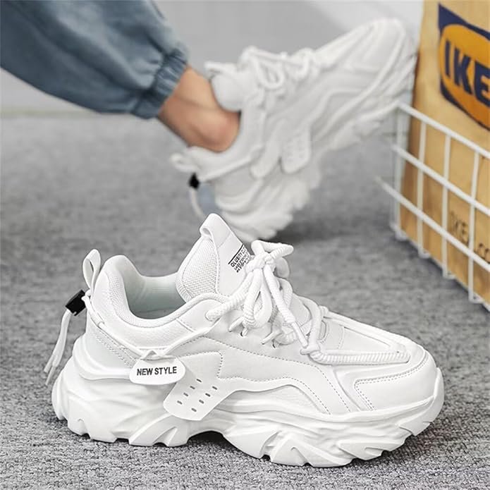 Cruiser Chunky Sneaker for Men | Bold & Stylish Design | Lightweight & Comfortable | Gymwear & Casual Outfits | Durable Footwear 2630 - Colour White Cruiser Chunky Sneaker for Men | Bold & Stylish Design | Lightweight & Comfortable | Gymwear & Casual Outfits | Durable Footwear 2630 - Colour White