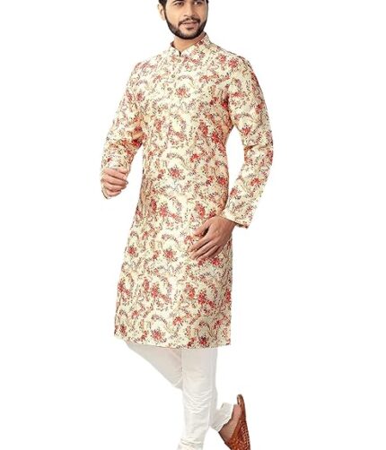 Logass Kurta Pyjama Set for Mens Ethnic & Designer Wear - Colour LE 008