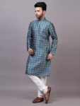 Kurta Pyjama Set for Mens Ethnic & Designer Wear - Colour LE 090-Rama