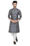 Kurta Pyjama Set for Mens Ethnic & Designer Wear - Colour LE 102 - Peacock