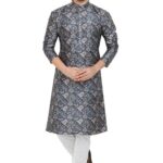 Kurta Pyjama Set for Mens Ethnic & Designer Wear - Colour LE 102 - Peacock