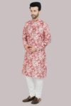 Kurta Pyjama Set for Mens Ethnic & Designer Wear - Colour LE 105 - Red