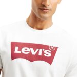 Levi's Men's Printed Regular Fit T-Shirt - Colour White