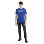 Levi's Men's Solid Regular Fit T-Shirt - Colour Surf The Web