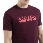 Levi's Men's Solid Regular Fit T-Shirt - Colour Winter Bloom