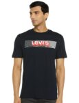 +Levi's Men's Solid Relaxed Fit T-Shirt - colour blue