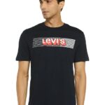+Levi's Men's Solid Relaxed Fit T-Shirt - colour blue