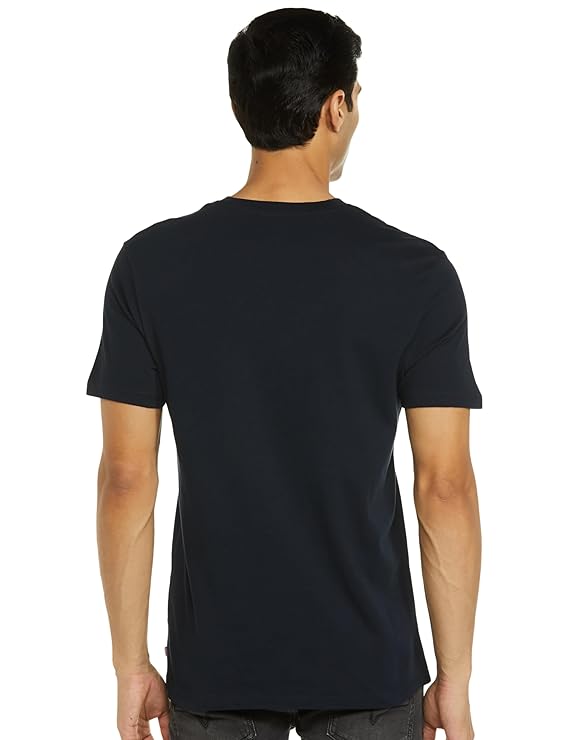 +Levi's Men's Solid Relaxed Fit T-Shirt - colour blue1