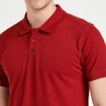 Men's Solid Cotton Rich Polo T Shirt | Collar Tshirts | Half Sleeves | Plain-Regular Fit (Available in Plus Size) - Colour Bossa Nova