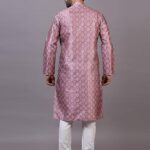 Pyjama Set for Mens Ethnic & Designer Wear - Colour LE 090-Onion