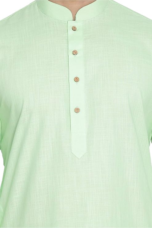 VASTRAMAY Men Kurta Colour Green3