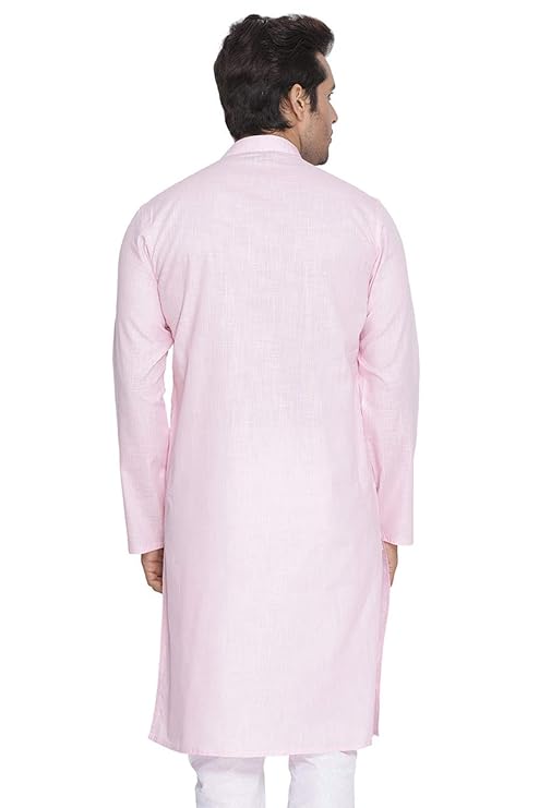 VASTRAMAY Men Kurta - Colour Pink3 VASTRAMAY Men Kurta - Colour Pink