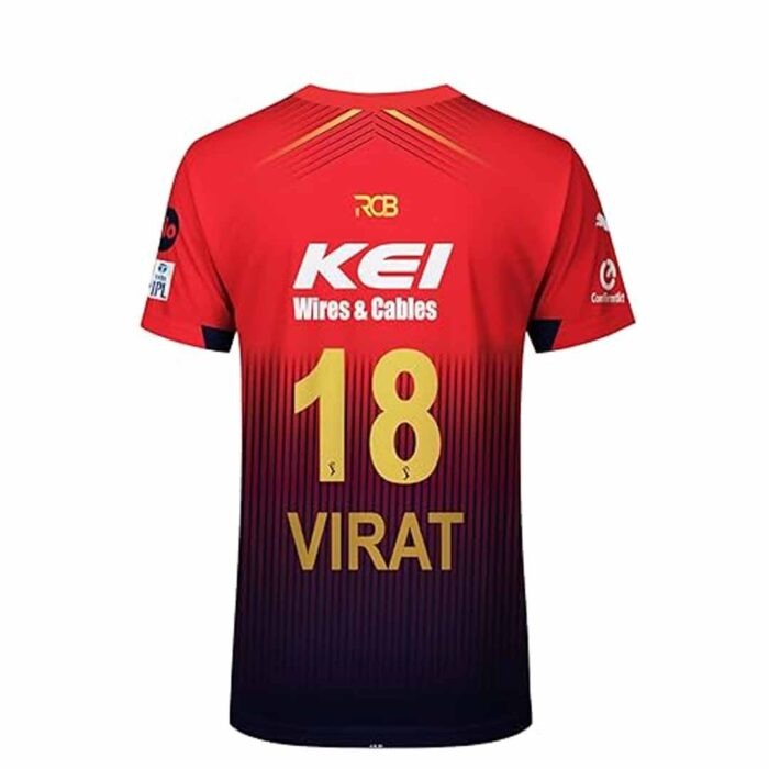 New RCB Jersey 2025 Virat 18 Tshirt for (Kid's,Men&Boy's)11
