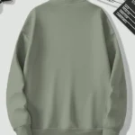 Men Full Sleeve Solid Sweatshirt Color Green.