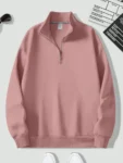 Men Full Sleeve Solid Sweatshirt Color Pink