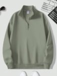 Men Full Sleeve Solid Sweatshirt Color Green
