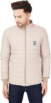 Men Puffer Jacket color Beige