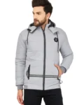 Men Puffer Jacket color Grey