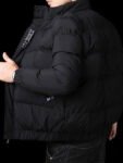 Men Puffer Jacket - Color Black