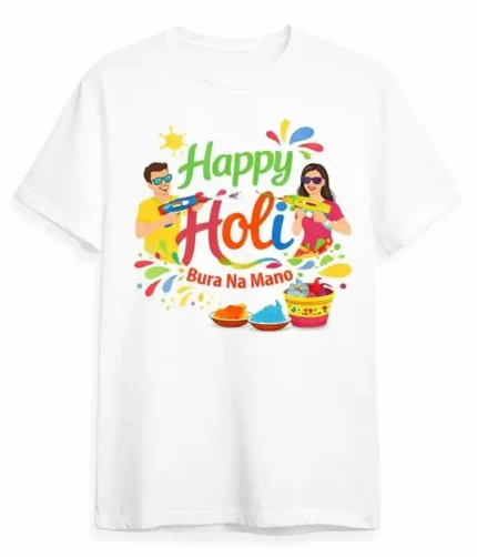 Holi Festival T-Shirt for Men & Women