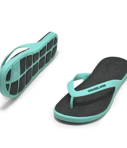 Woodland Men Maroon Flip-Flop - Green